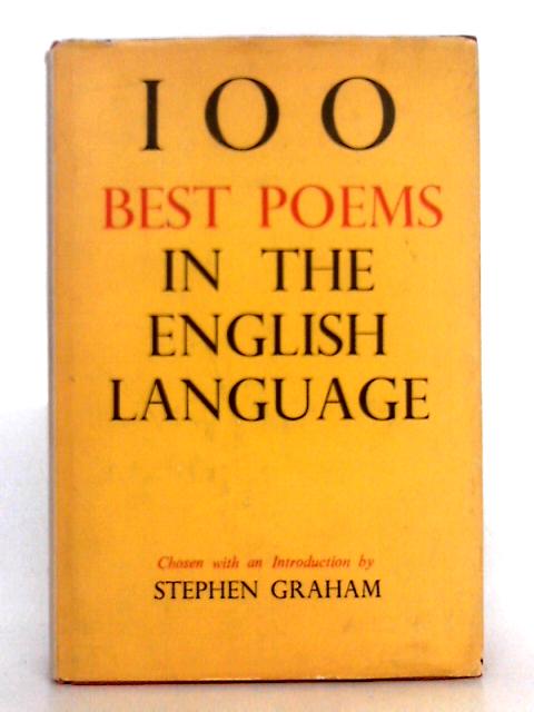 100 Best Poems in the English Language