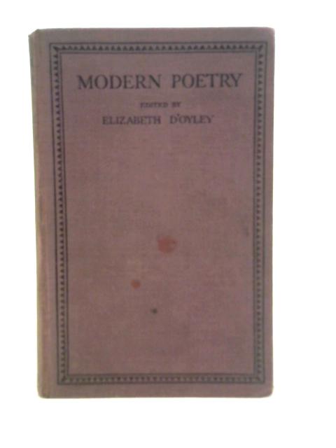 Modern Poetry