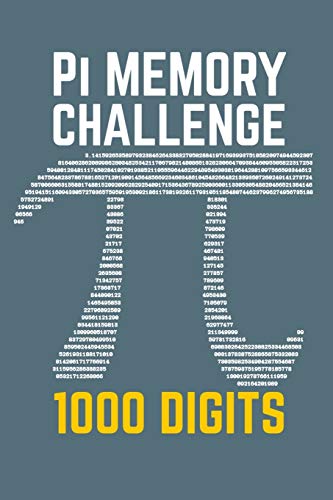Pi Memory Challenge - 1000 Digits