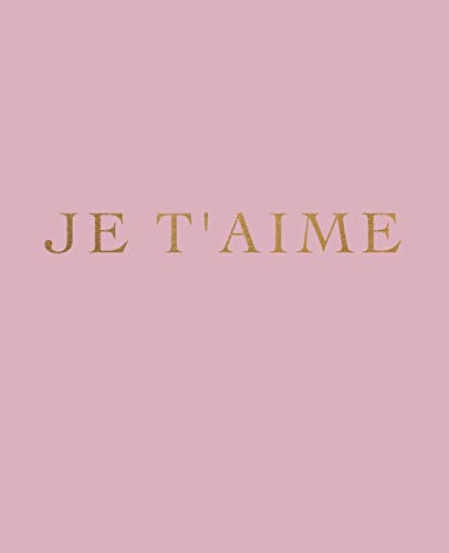 Je t'aime
