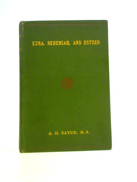 An Introduction to the Books of Ezra, Nehemiah, and Esther| Old & Rare ...