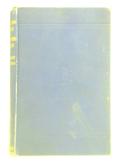American Notes and Reprinted Pieces