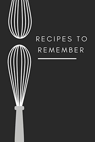 recipes to remember