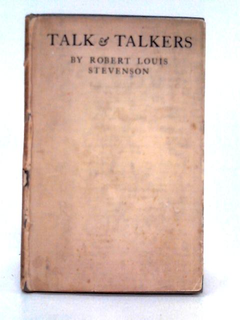 Talk and Talkers