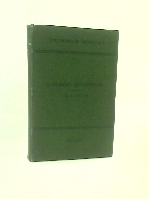 Builders Quantities