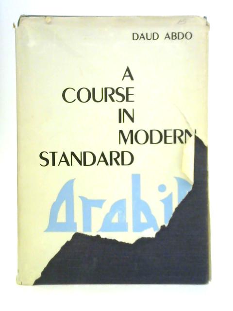 A Course in Modern Standard Arabic - Volume II