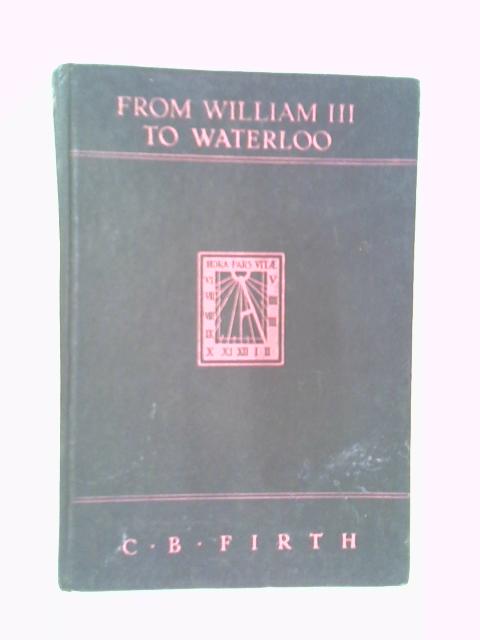 From William III to Waterloo