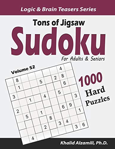 Tons of Jigsaw Sudoku for Adults & Seniors