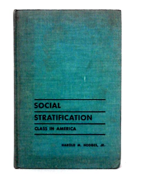 Social Stratification, Class in America