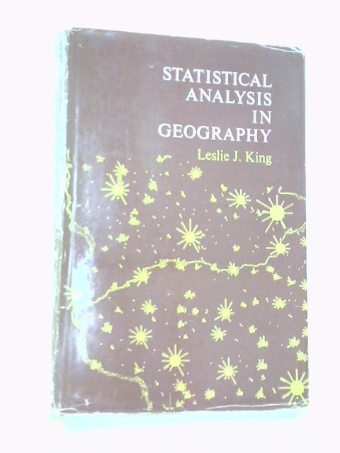 Statistical Analysis in Geography