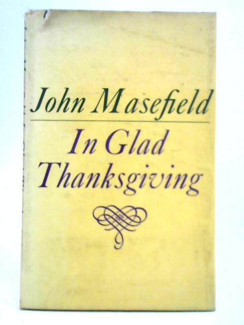 In Glad Thanksgiving