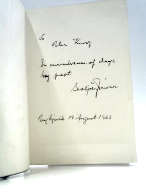 Recollections of An Icelandic Statesman