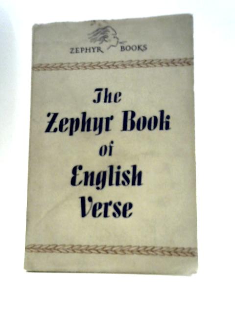 The Zephyr Book Of English Verse