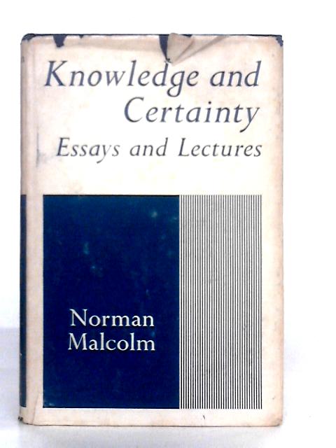Knowledge and Certainty