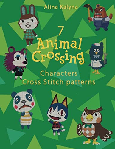 7 Animal Crossing Characters Cross Stitch Patterns