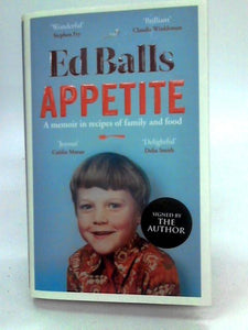 Appetite: A Memoir in Recipes of Family and Food 