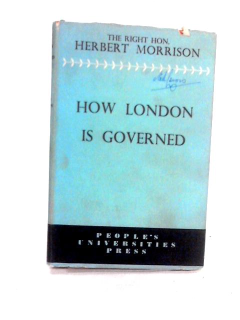 How London Is Governed