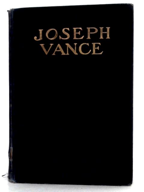 Joseph Vance: An Ill-Written Autobiography