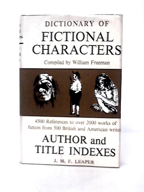 Dictionary of Fictional Characters.