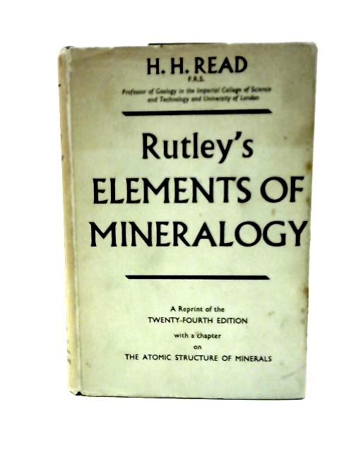 Rutley's Elements of Mineralogy