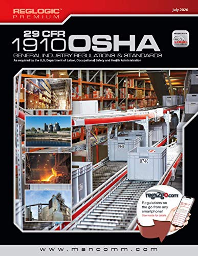 Mancomms OSHA General Industry CFR  July  Book