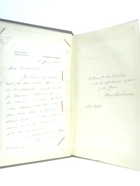 Extracts from the Journals of Mary Waterhouse 1825-1880 [Signed]