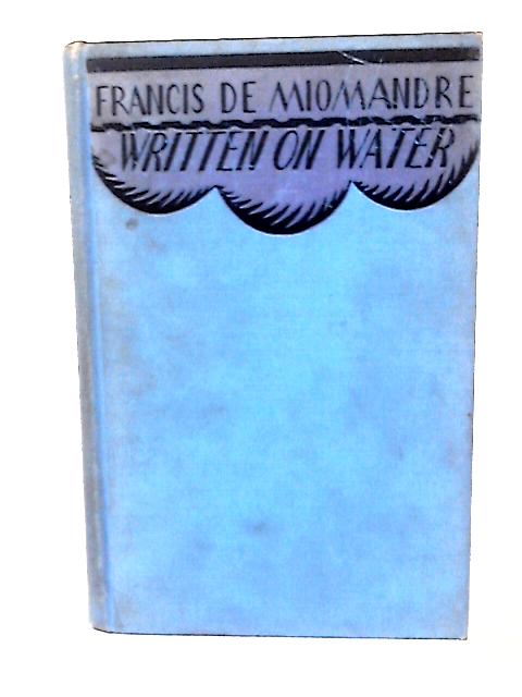 Written on Water