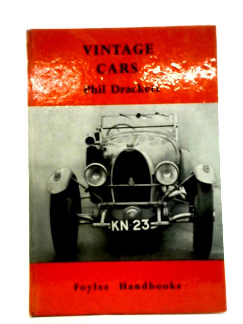 Vintage cars (Foyle's Handbooks)
