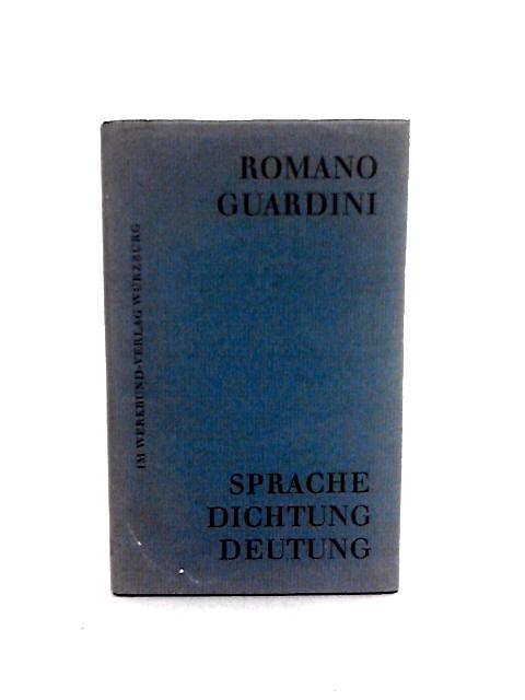 Sprache Dichtung Deutung