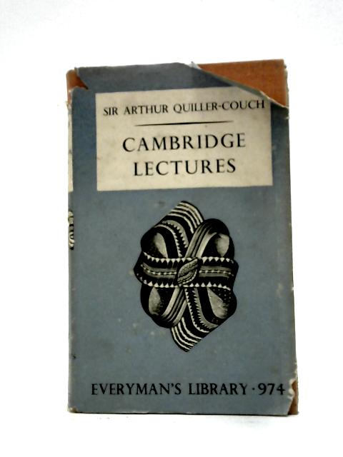 Cambridge Lectures