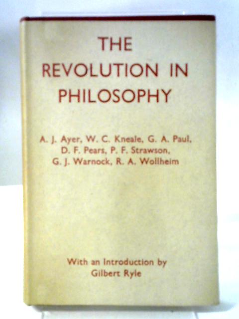 The Revolution In Philosophy