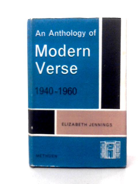 An Anthology of Modern Verse 1940-1960