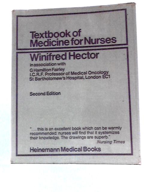 Textbook of Medicine for Nurses