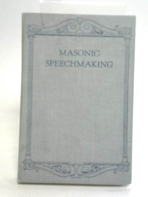Masonic Speech Making
