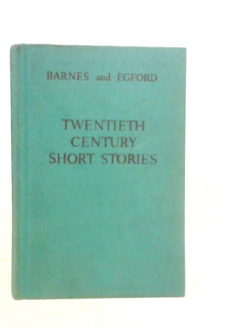 Twentieth Century Short Stories