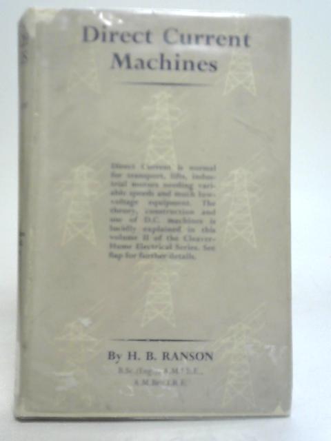 Direct Current Machines