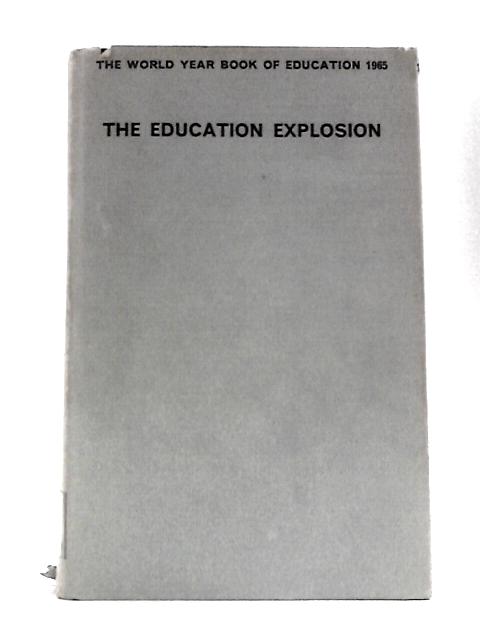 World Yearbook of Education 1965: The Education Explosion