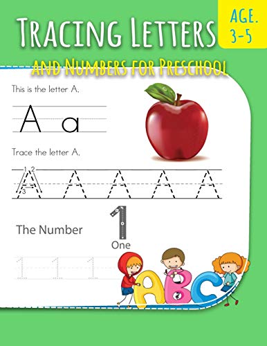 Tracing Letters And Numbers For Preschool