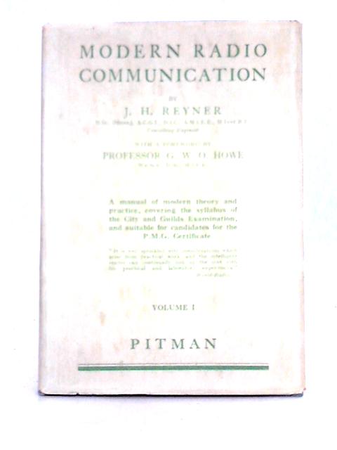 Modern Radio Communication Volume 1