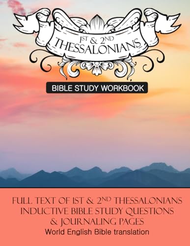 1st & 2nd Thessalonians Inductive Bible Study Journal
