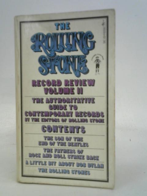 The Rolling Stone Record Review Volume II