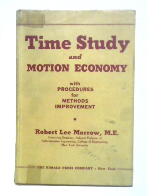 Time Study and Motion Economy