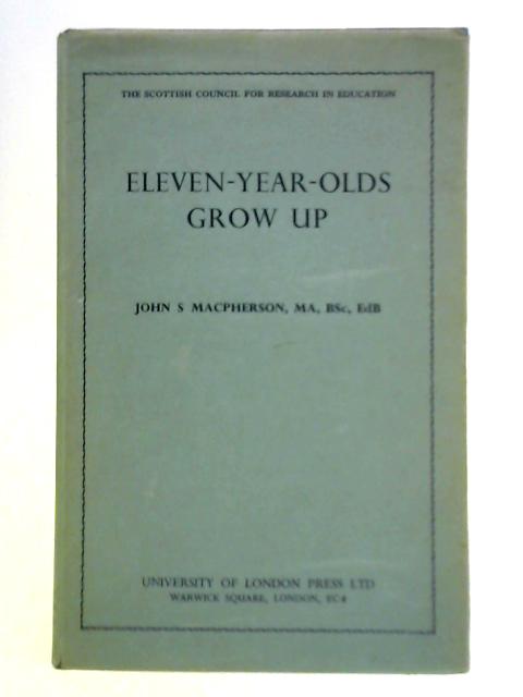 Eleven-Year-Olds Grow Up
