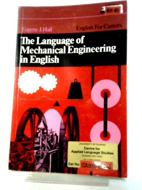 The Language of Mechanical Engineering in English