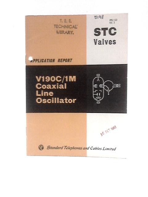 STC Valves Application Report - V190C-1M Coaxial Line Oscillator