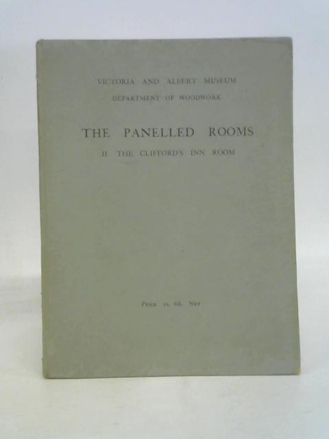 The Panelled Rooms: II. The Clifford's Inn Room