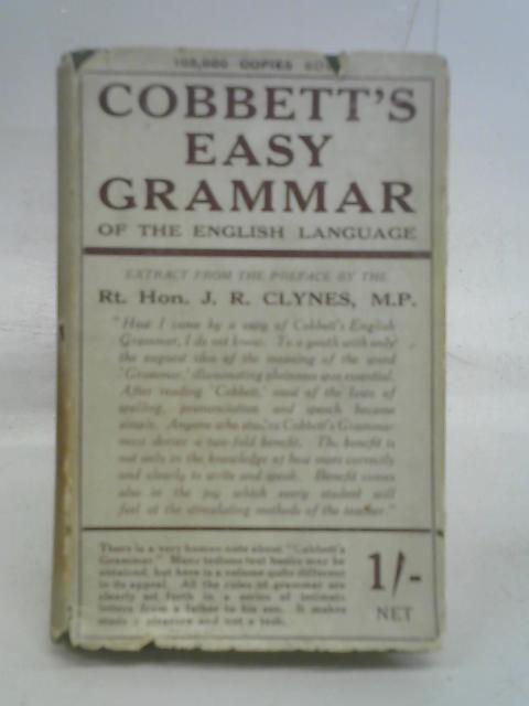 Cobbett's Easy Grammar