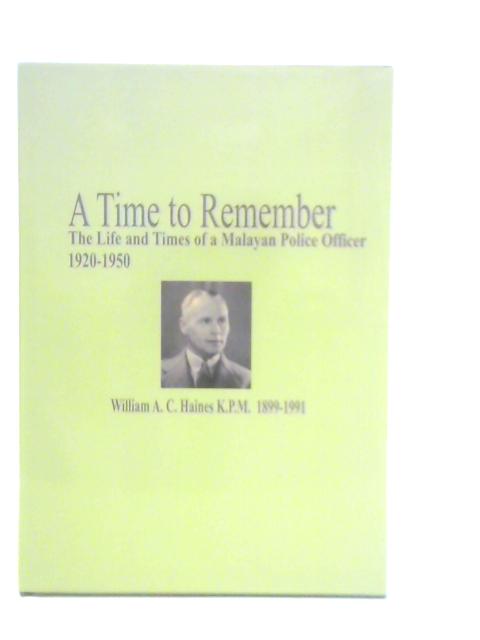 A Time to Remember