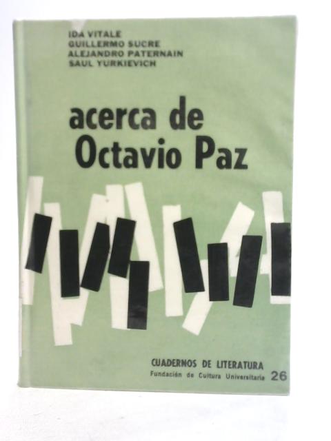 Acerca De Octavio Paz