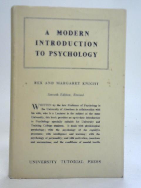 A Modern Introduction to Psychology